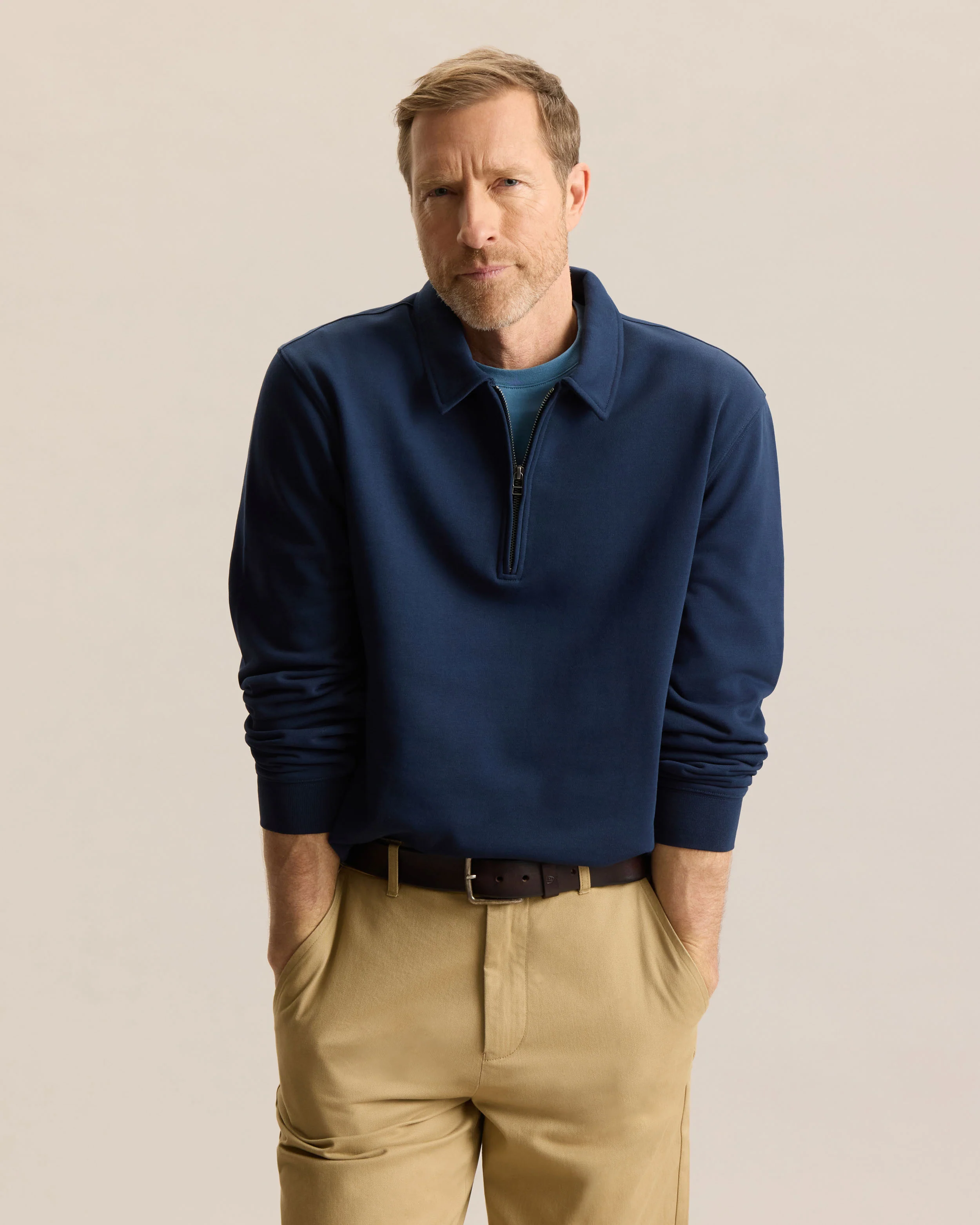 ESSENTIAL QUARTER ZIP SWEATSHIRT - Image 4