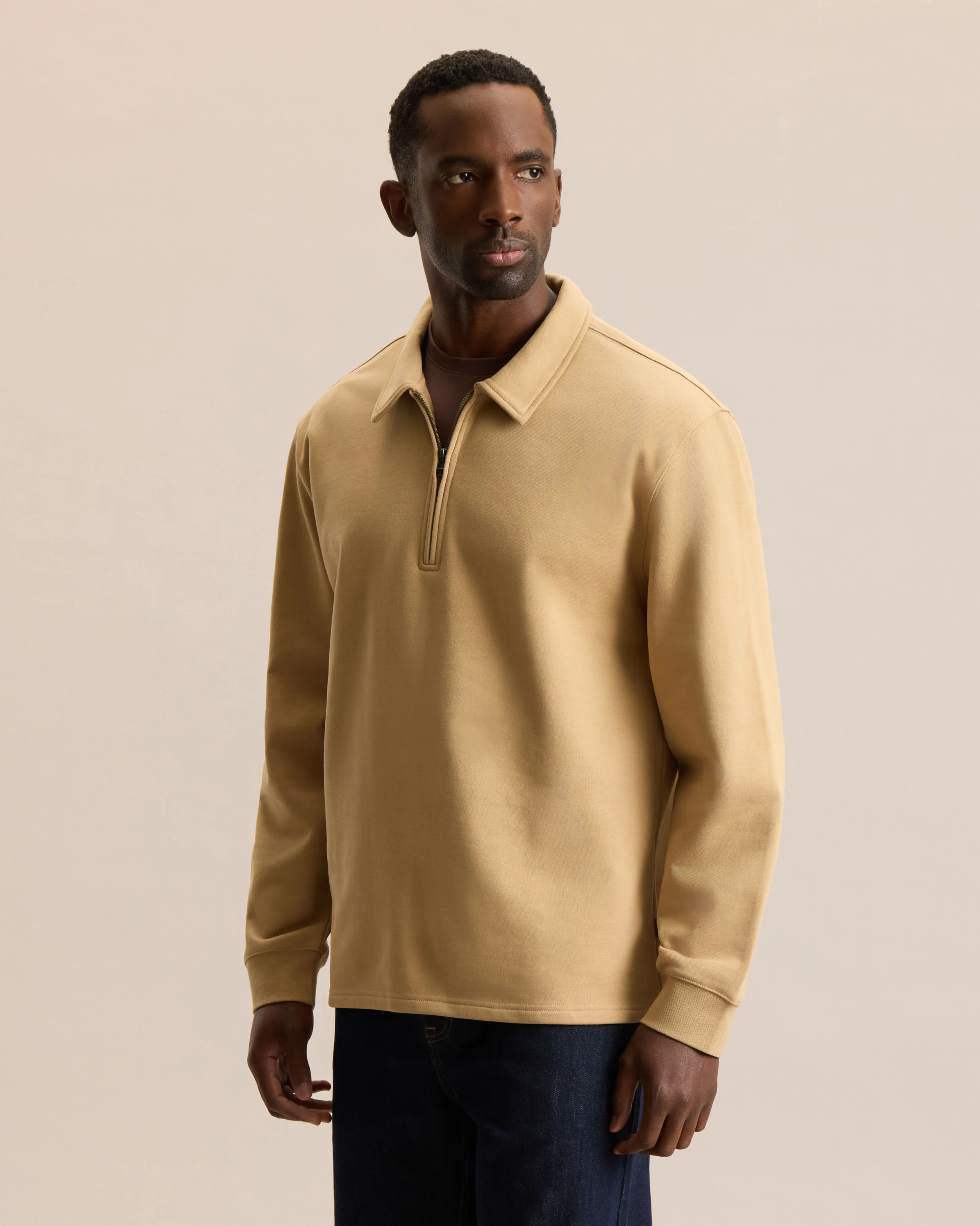 ESSENTIAL QUARTER ZIP SWEATSHIRT - Image 3