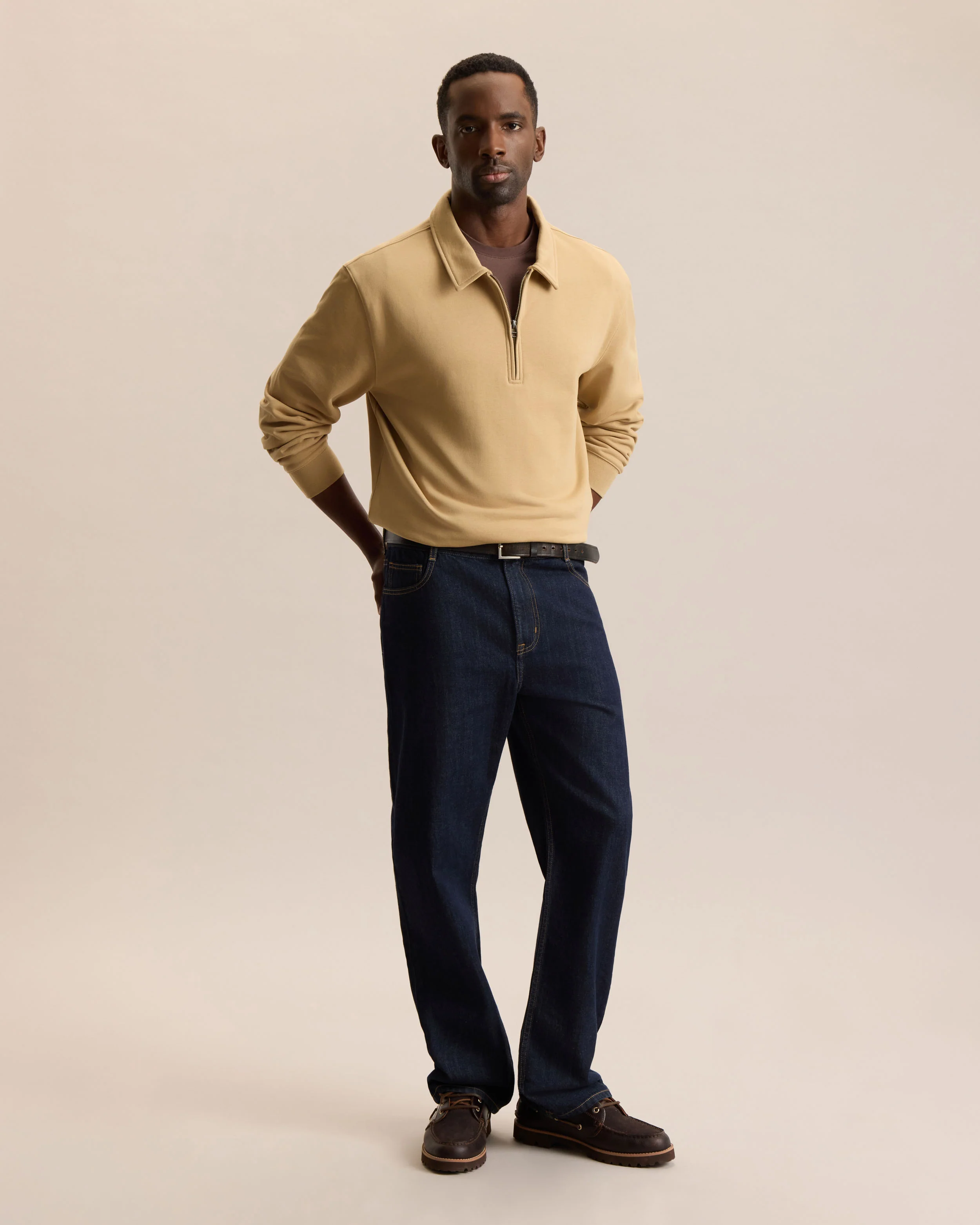 ESSENTIAL QUARTER ZIP SWEATSHIRT - Image 7
