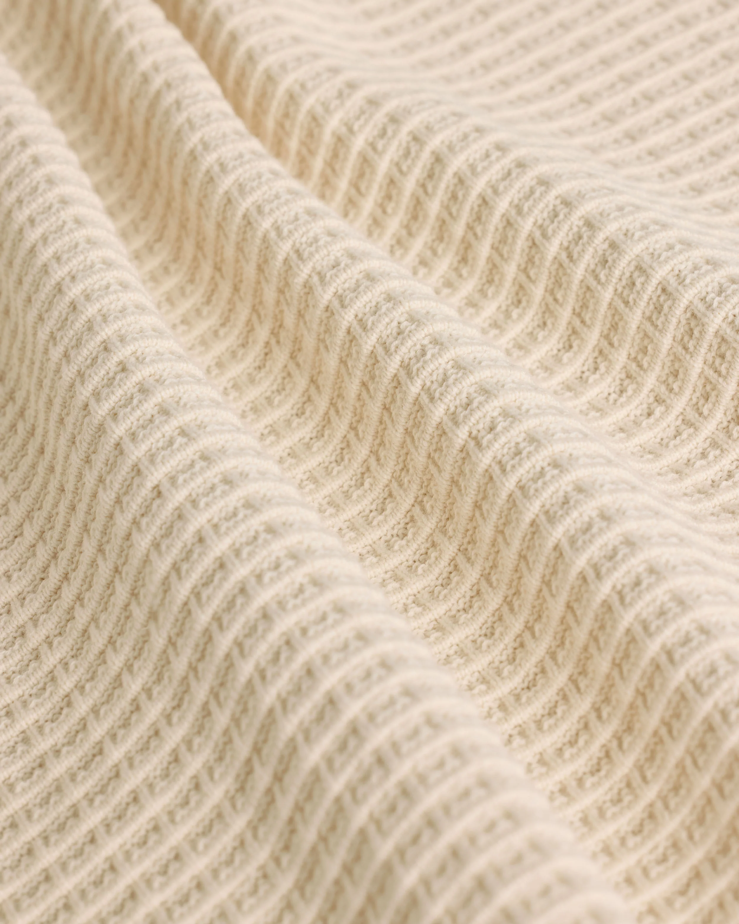 JOHNNY COLLAR WAFFLE KNIT - Image 6
