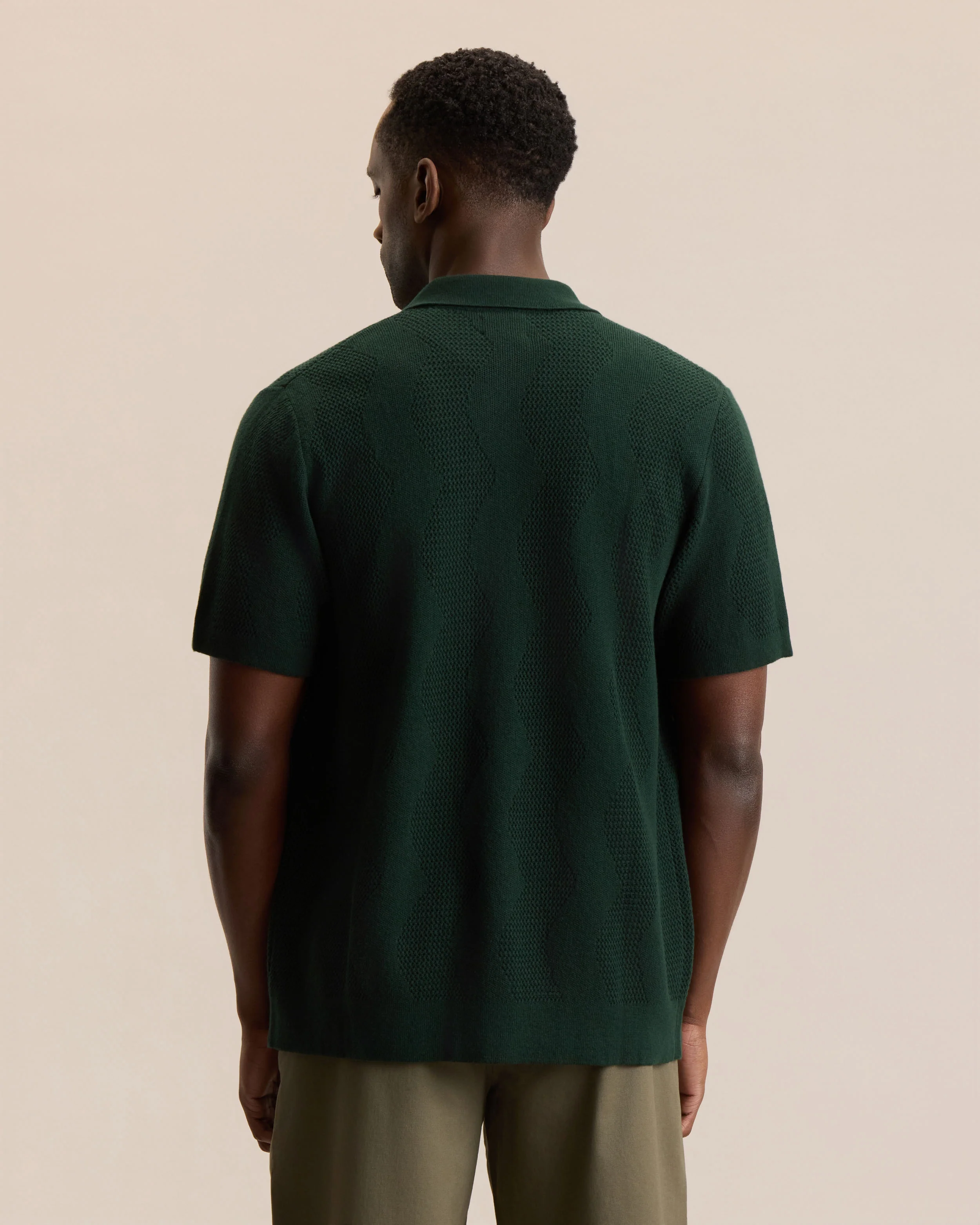 PATTERN KNIT SHIRT - Image 3