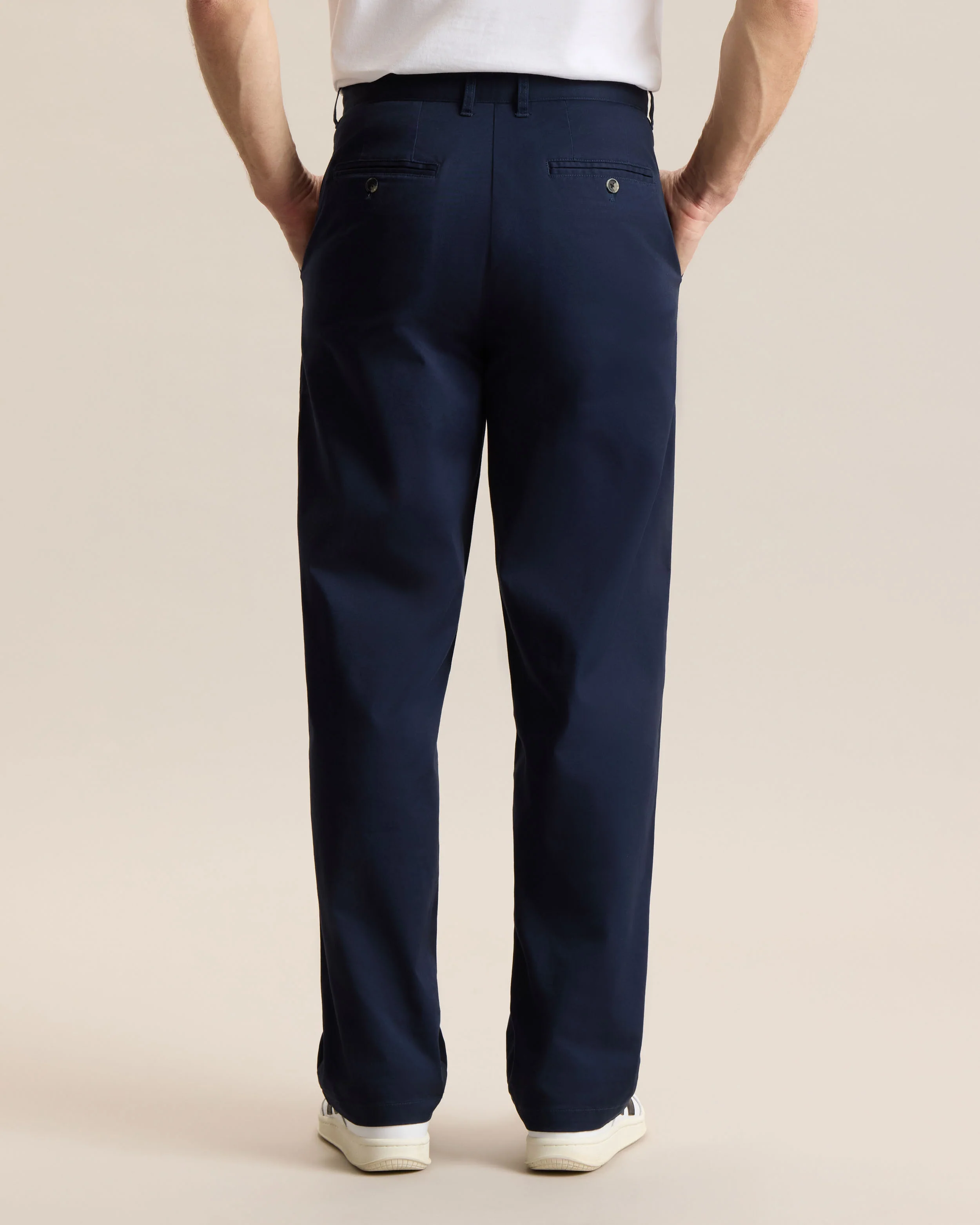 RELAXED PLEATED CHINO PANT - Image 4