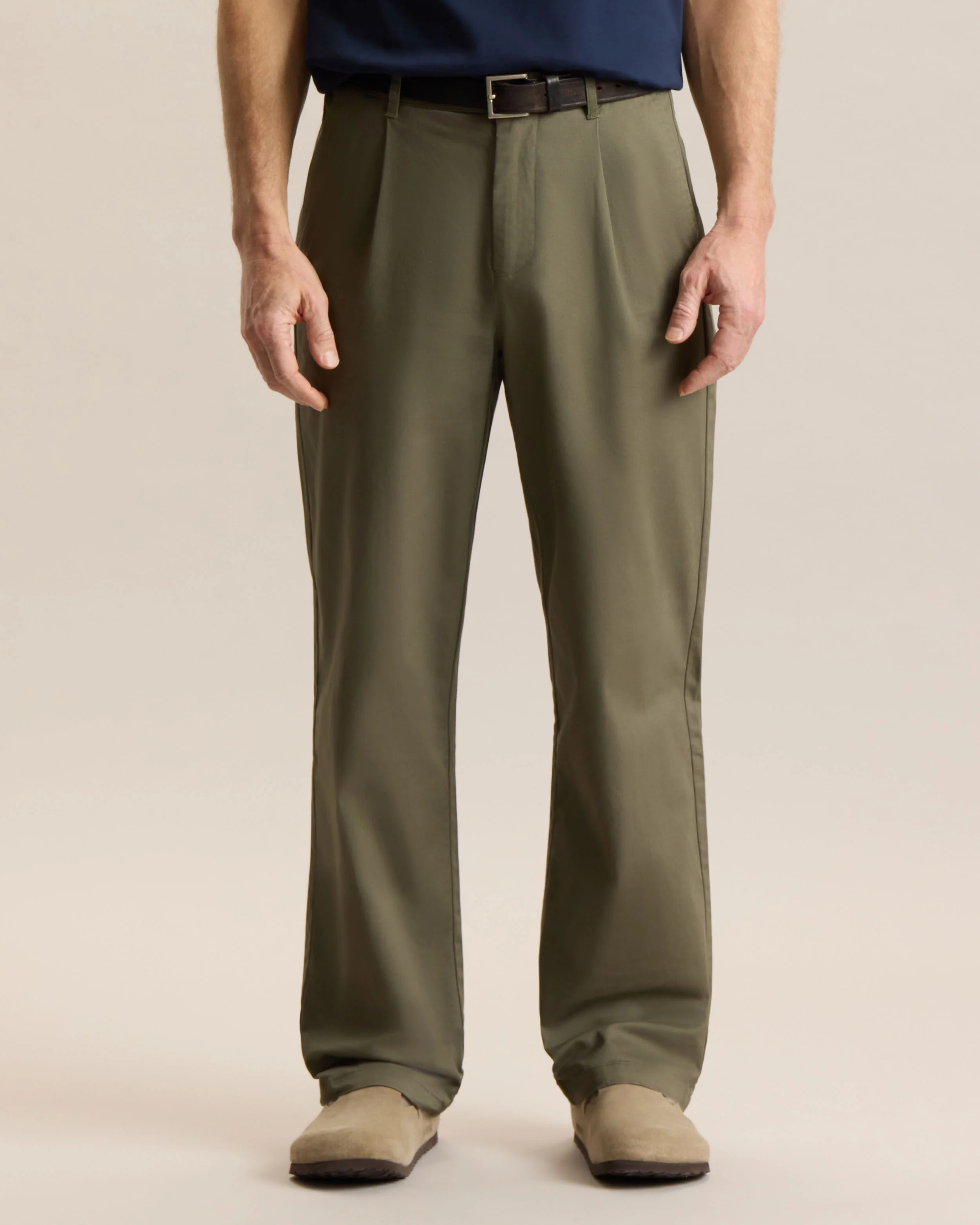 RELAXED PLEATED CHINO PANT - Image 7