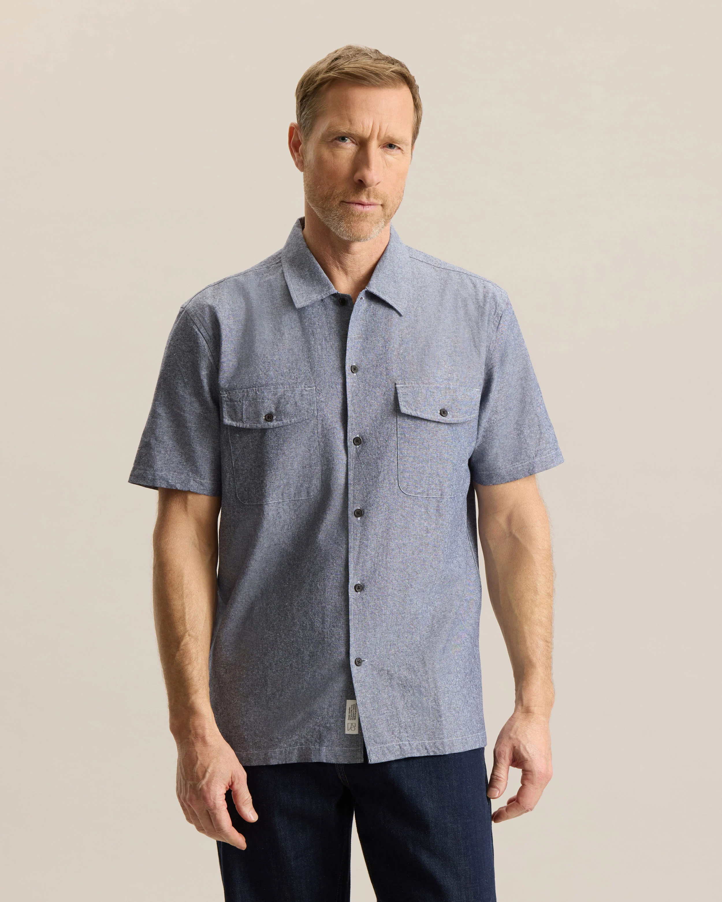 LINEN CHAMBRAY SHIRT