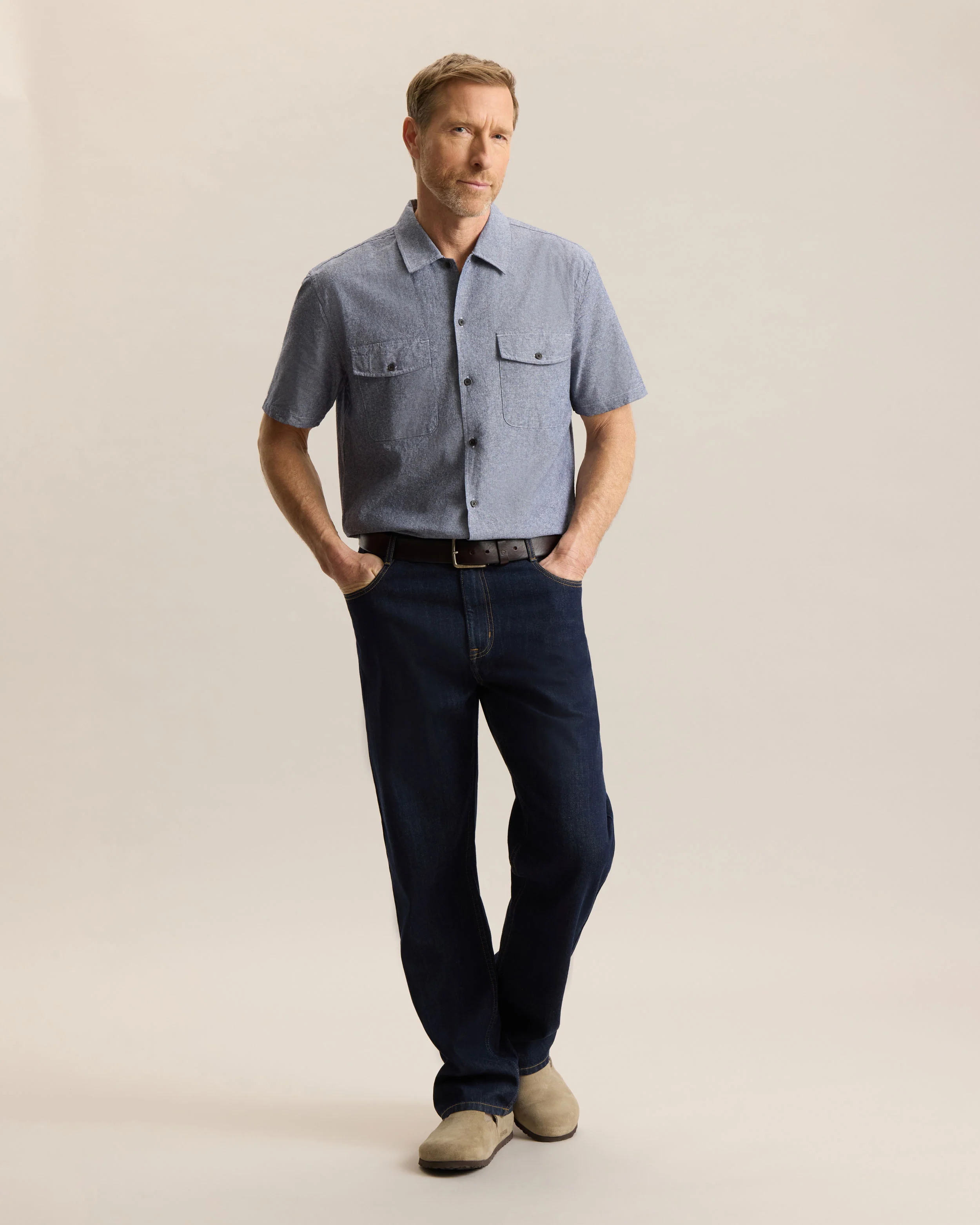 LINEN CHAMBRAY SHIRT - Image 7