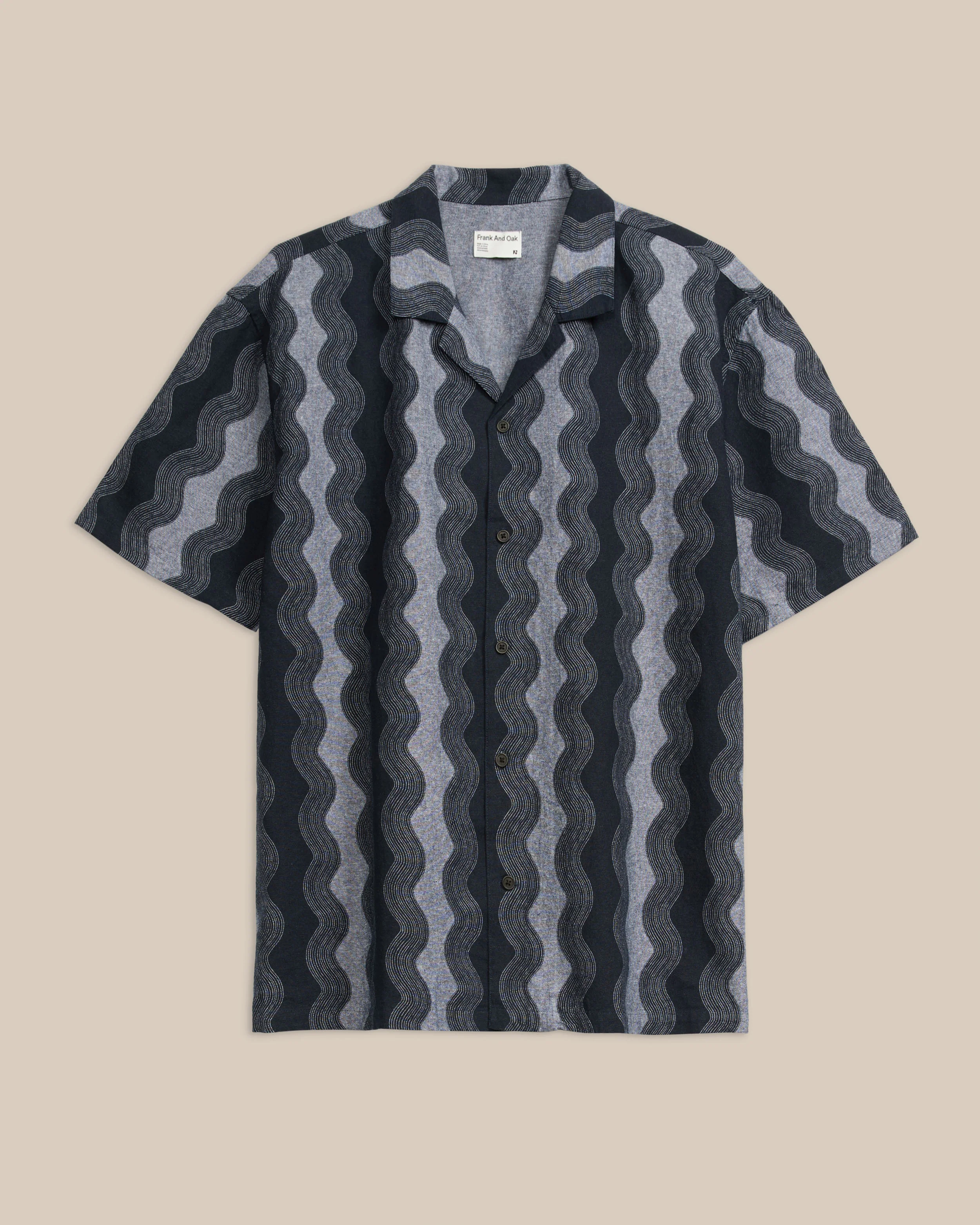 PRINTED CHAMBRAY RESORT SHIRT - Image 5